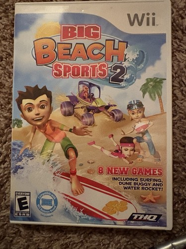 Nintendo wii big - wii, beach