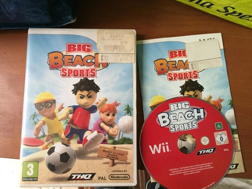 6877 big beach sports - beach, wii