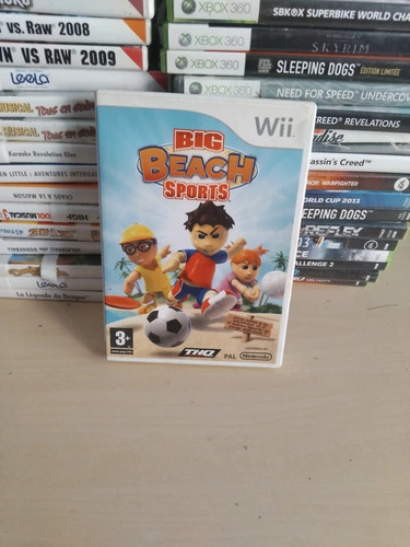 Gioco wii big beach - , sports