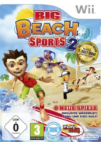 Gioco nintendo wii big - -, beach
