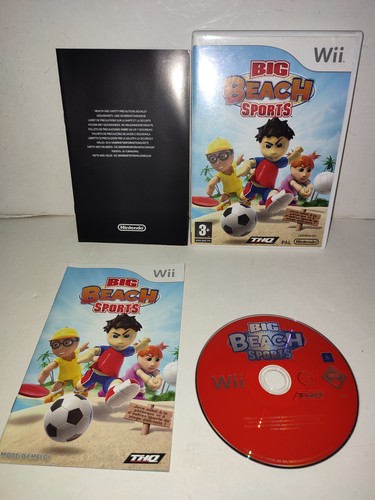 Jeu nintendo wii big beach - jeu,